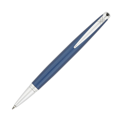 Шариковая ручка Pierre Cardin (Пьер Кардэн) PCX750BP синяя с серебристым в подарочной упаковке