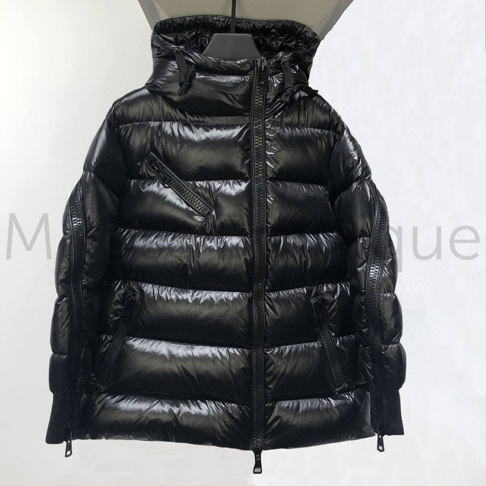 Женская черная куртка Liriope Moncler премиум класса