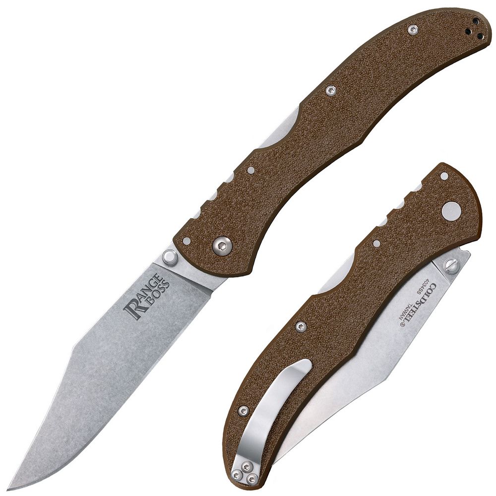 Нож Cold Steel 20KR9 Range Boss Flat Dark Earth