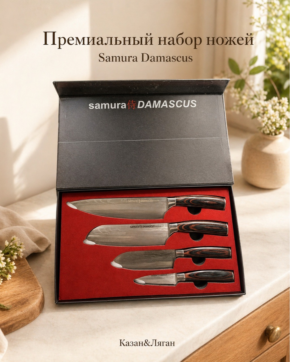 Набор ножей SAMURA