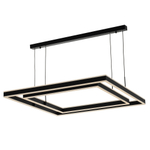 Citilux Дуэт CL719K211 LED Люстра подвесная с пультом Чёрная