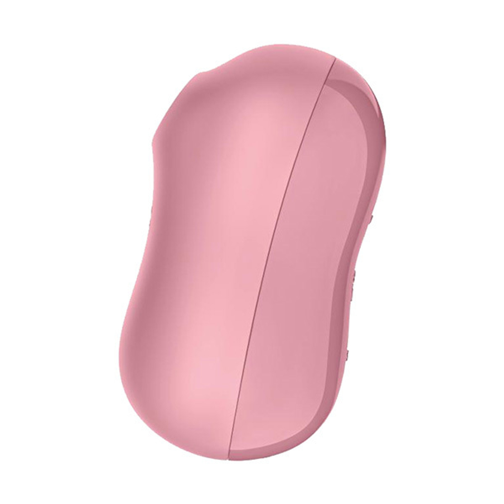 Розовый вакуум-волновой вибростимулятор 8,6см Satisfyer Cotton Candy
