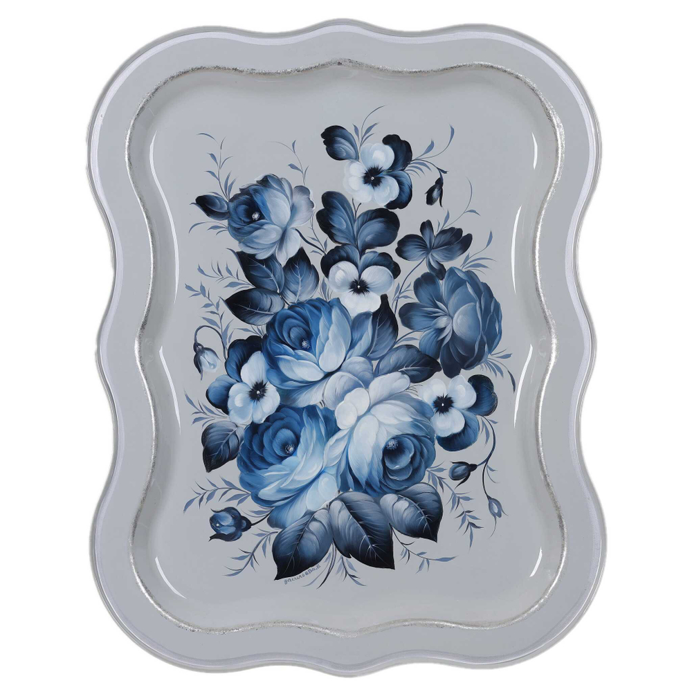 Zhostovo metal tray A25D07042552