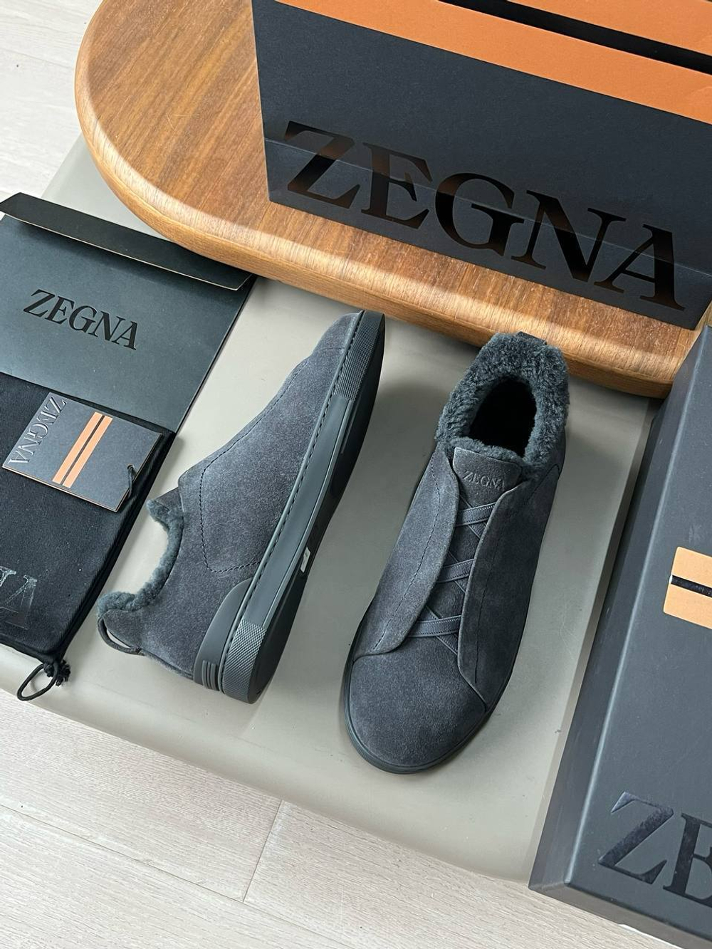 Кеды Zegna
