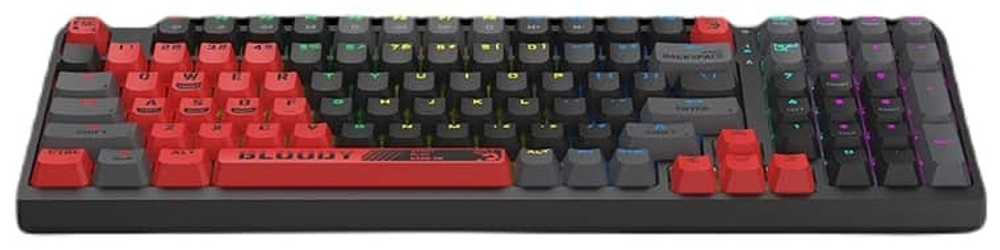 Клавиатура Bloody S98 Sports красный