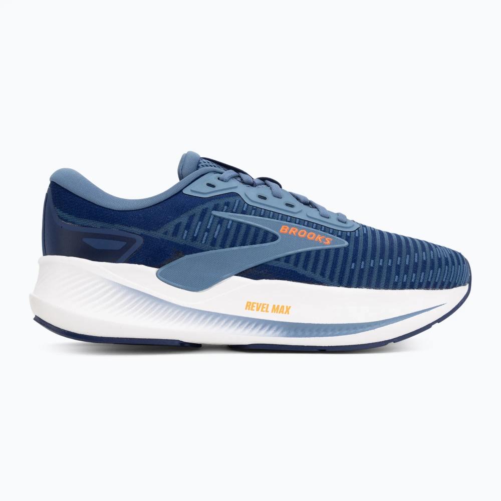 Кроссовки для бега Brooks Revel Max beacon blue/moonlight/orange