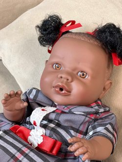 Кукла Berbesa мягконабивная 38см ALICIA в пакете (4354K)