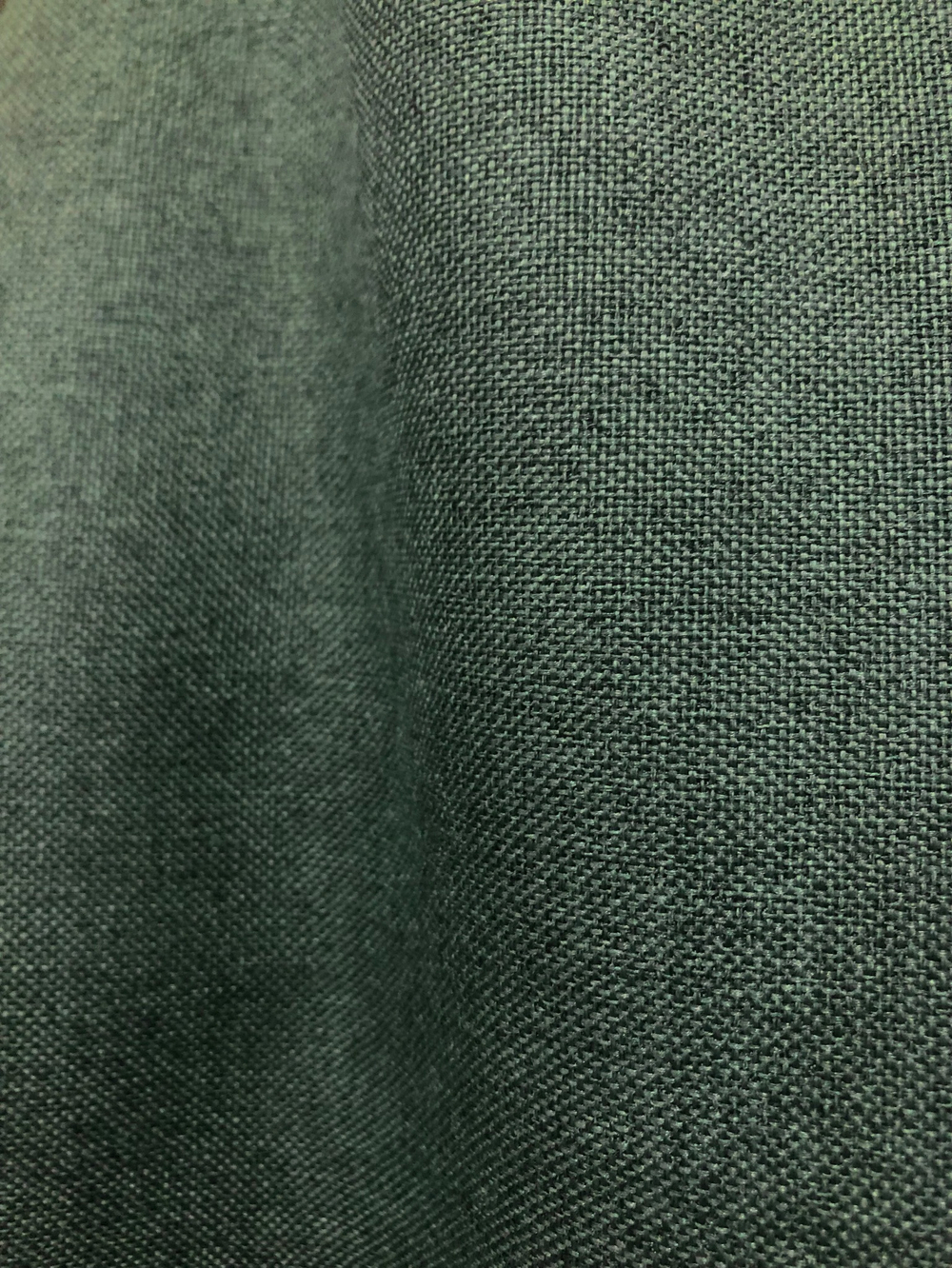 Ткань портьерная Блэкаут-лен, цвет зеленый, артикул 327619