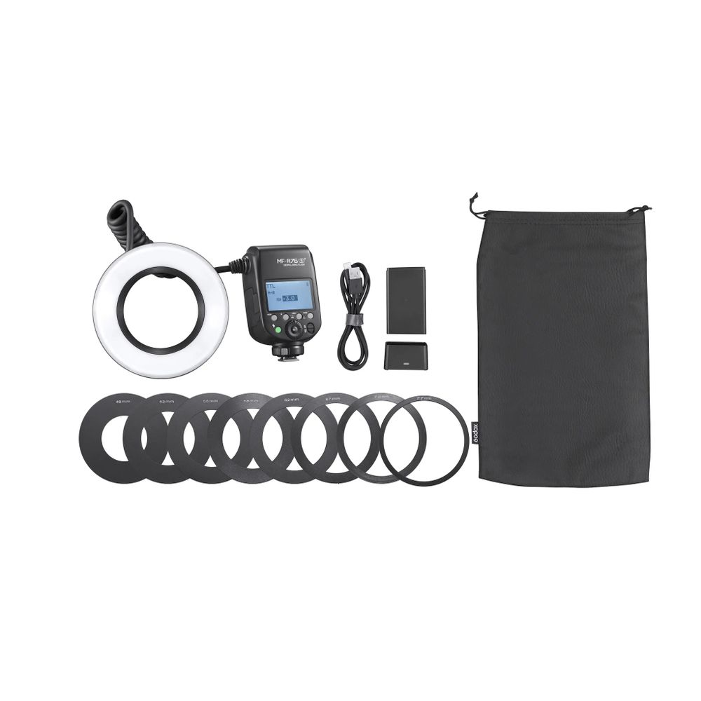 Вспышка Godox MF-R76S+ TTL для Sony для макросъемки