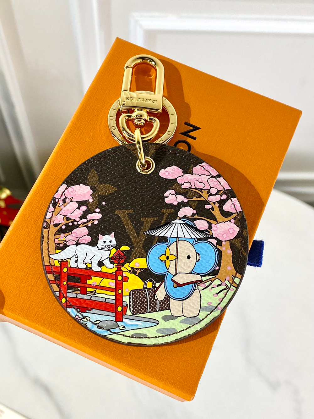 Louis Vuitton Bag Charm And Key Holder
