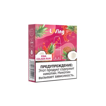 Купить Картридж Uving K1 5.6 мл - Pina Colada Rum