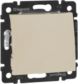 Leg.774301/ 1 шт. Выключатель одноклавишный Legran Valena/ Цвет: Слоновая кость