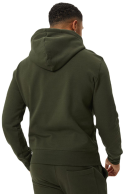 Мужская теннисная кофта Björn Borg Logo Hoodie - rosin