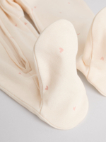 Комбинезон / Cлип для малышей Next F34-058, 3 шт., Розовый, Бежевый