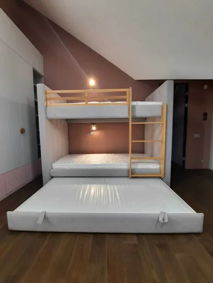 Кровать двухъярусная Cosy (серый)