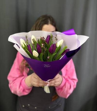 Букет из тюльпанов №4