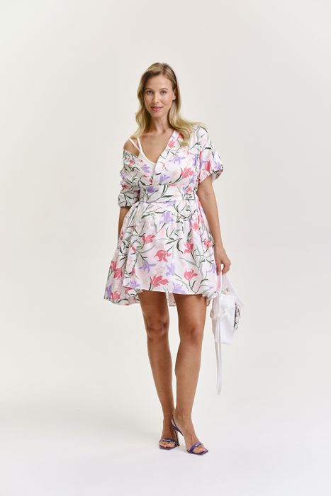 ПЛАТЬЕ ДАЙВИ ЦВЕТОЧНЫЙ ПРИНТ