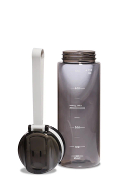 Бутылка для воды черная, 550 мл