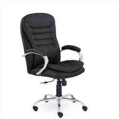 Кресло СН-151 Вермонт В хром ХДП S-0401 (черный)
