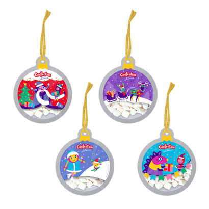 Маршмеллоу «Confectum Winter» с ароматом пломбира, 15 гр х 96 шт