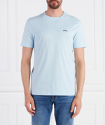 Футболка TEE CURVED BOSS GREEN - голубой(50469062)