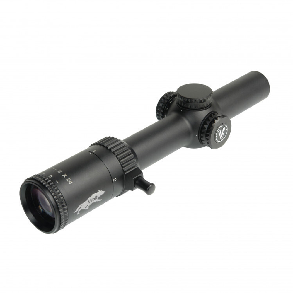 Оптический прицел Veber Wolf 1-6х24 GB FD07 серии Загонник
