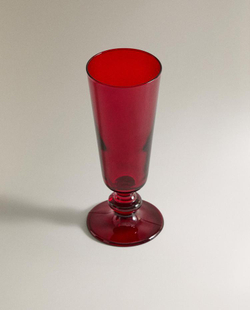 ZARA HOME РОЖДЕСТВЕНСКЙ БОКАЛ, КРАСНЫЙ