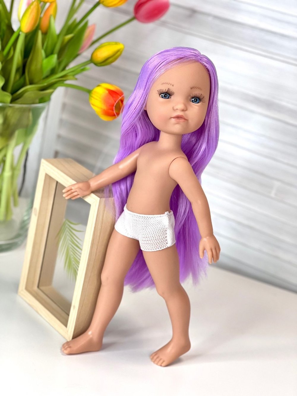 Кукла BERJUAN виниловая 35см Greta без одежды (2862)