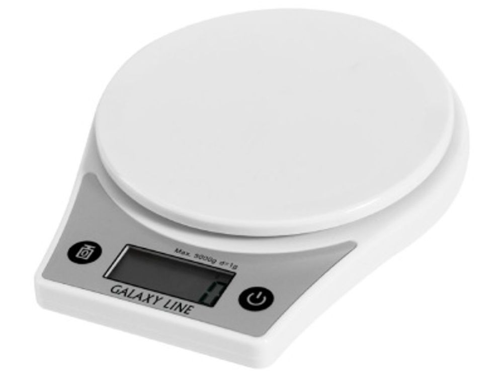 Весы кухонные электронные GALAXY LINE GL 2808 максимальная нагрузка 5кг