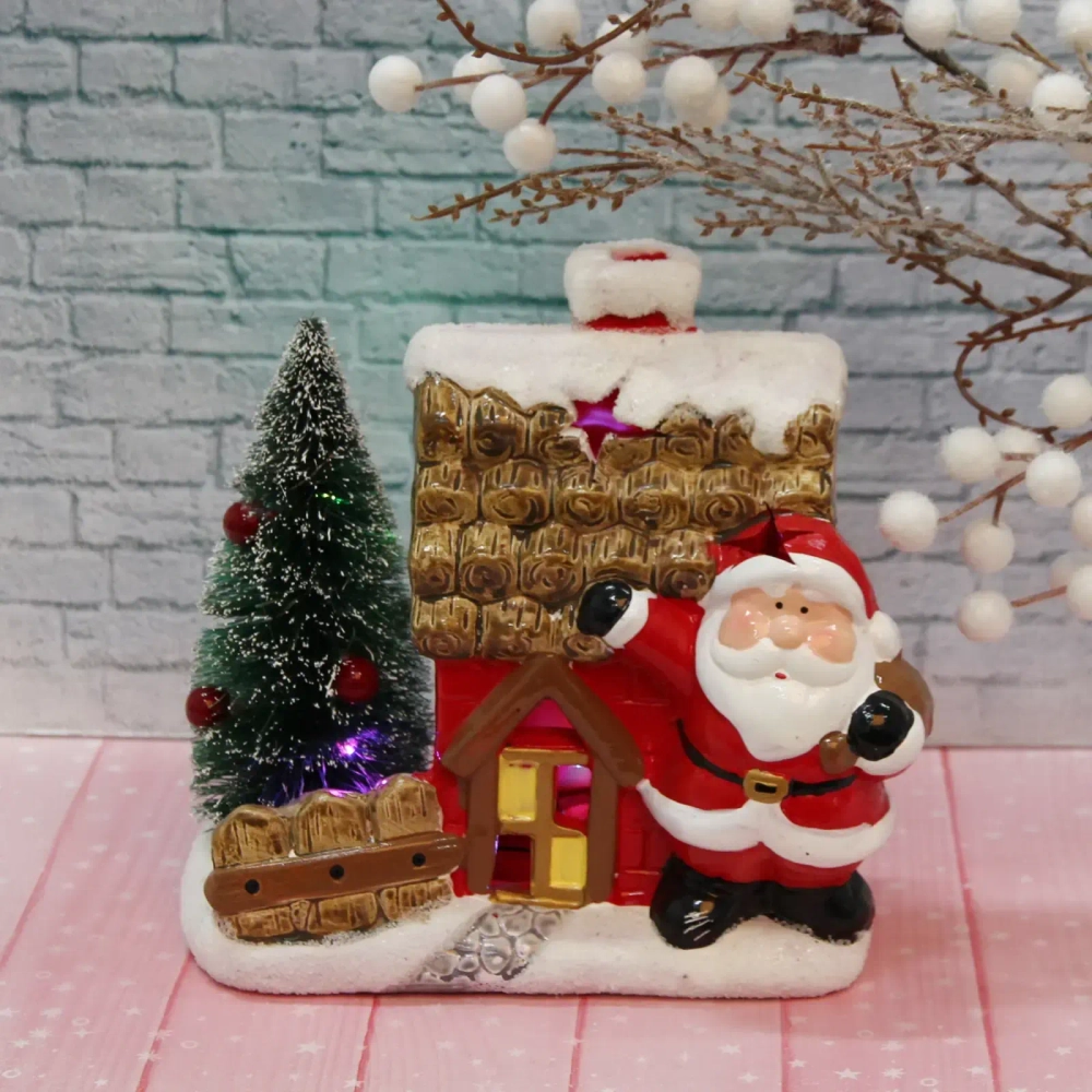 Фигурка с подсветкой Miracle «Уютный домик» 16,5*16 см