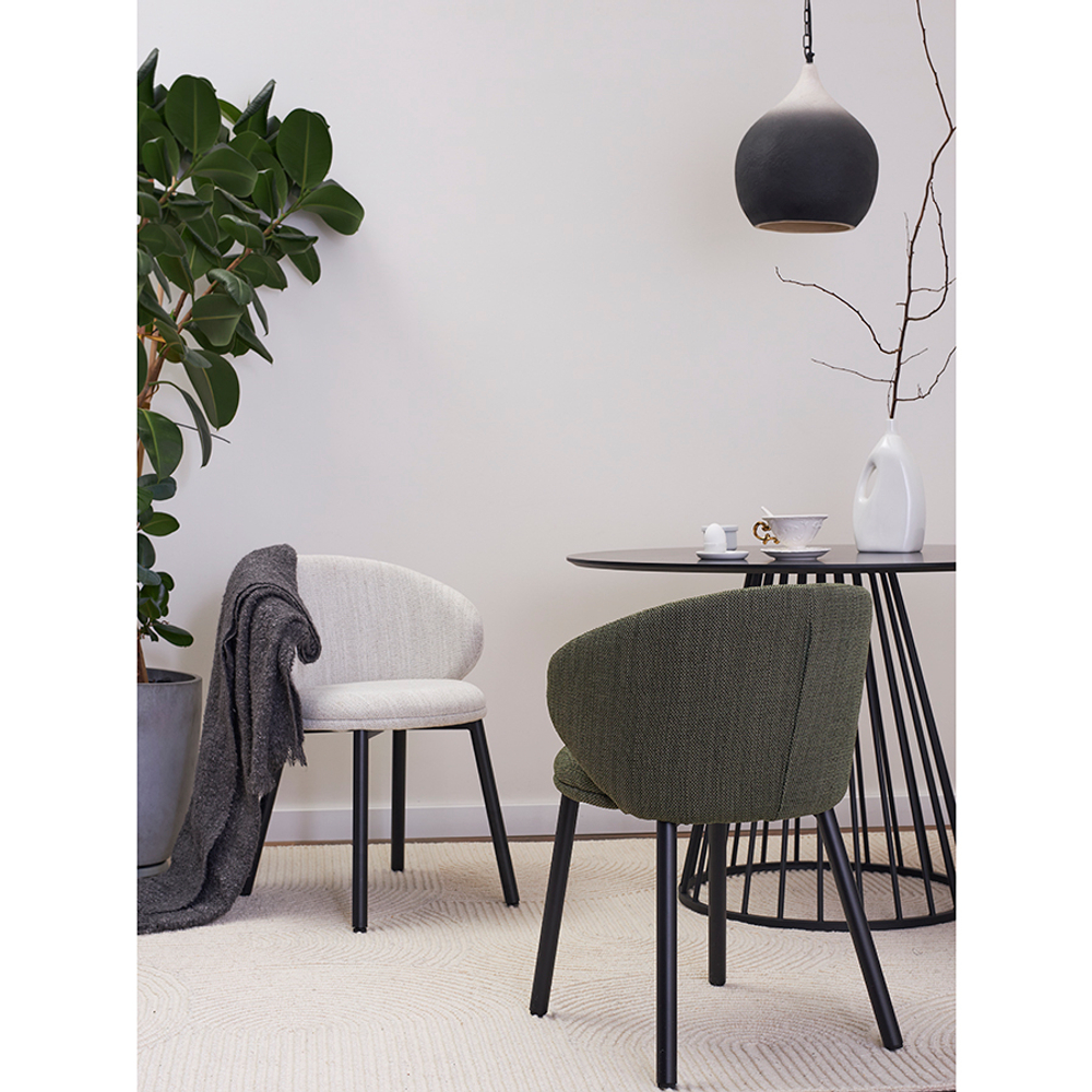 Стул Bergenson Bjorn Comfy, рогожка, шпинат