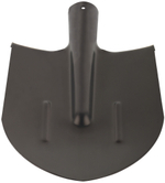 Лопата штыковая без черенка, облегченная, с ребрами жесткости 195х350 мм