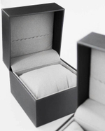 Футляр с оклейкой искусственной кожей для браслета