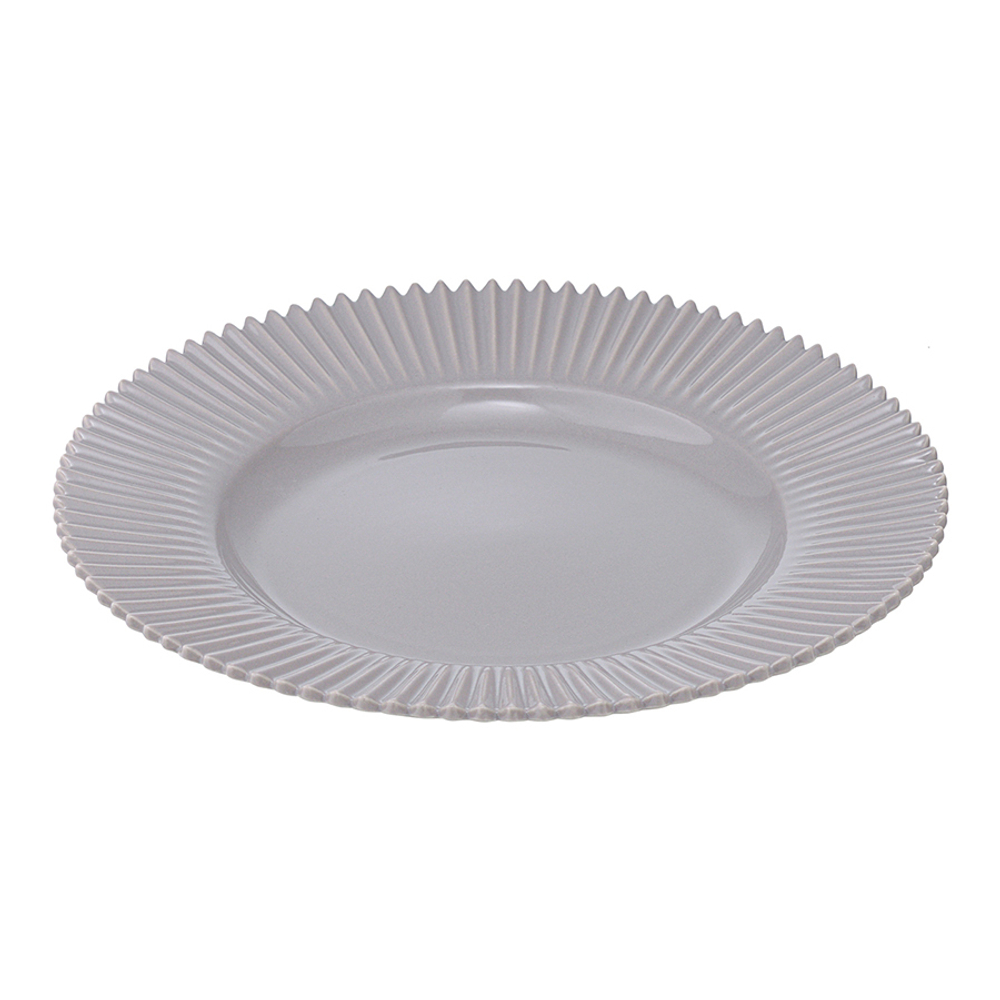 Набор из двух тарелок темно-серого цвета из коллекции edge, 21 см