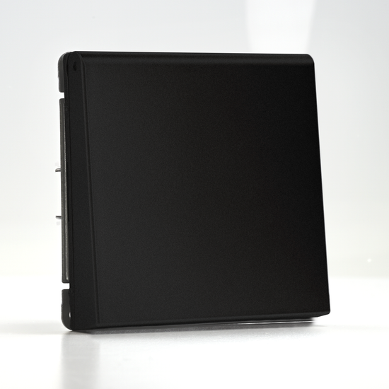 Розетка ArtGallery 16А IP20 с заземл. защ. шторки с крышкой механизм базальт SE GAL001446