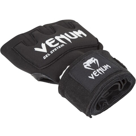 Гелевые бинты боксерские Venum Gel Kontact Black (пара)