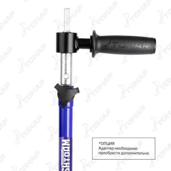 Шнек под шуруповерт ELECTROSHTORM 130R правое вращение Helios