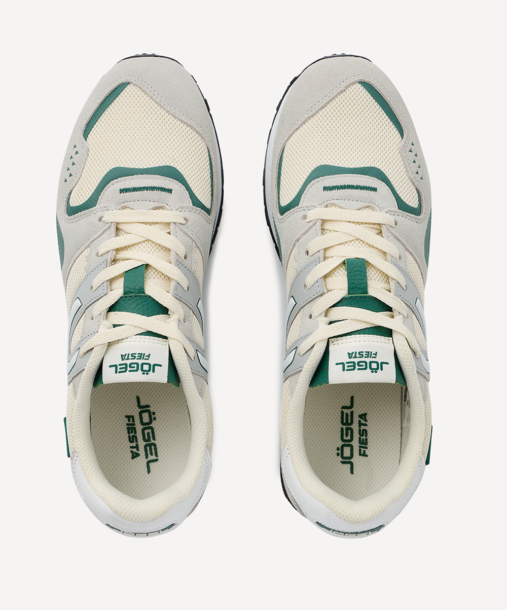 Кроссовки спортивные Fiesta, серый/зеленый