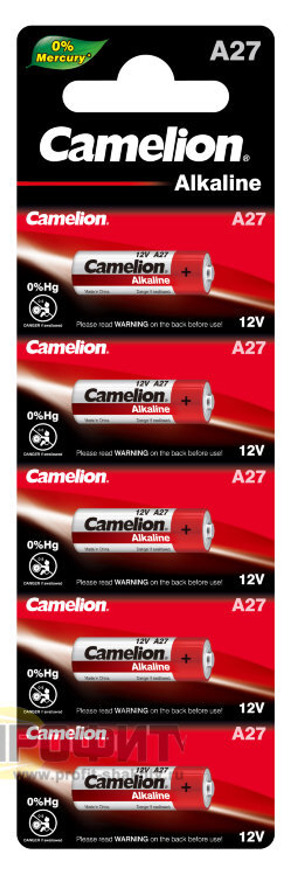 Батарейка CAMELION LR27A bl/5
