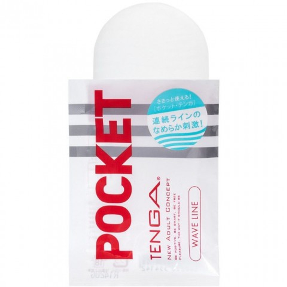 TENGA Pocket Мастурбатор Wave Line