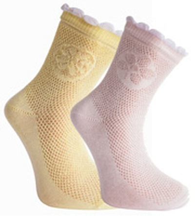 Носки для девочек Д-104 р.16 в ассортименте (Фаза), 1 шт.