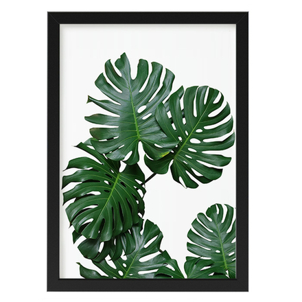 Интерьерная картина в технике цифровой печати. АРТ 004 Монстера