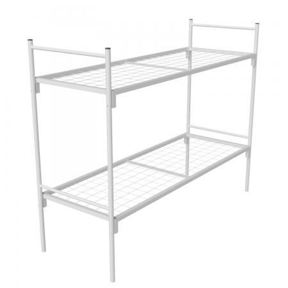 Кровать двухъярусная для рабочих 190х70