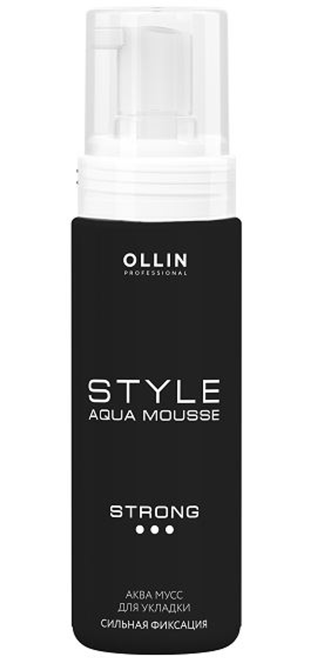 Аква мусс для укладки Ollin сильной фиксации 150 мл