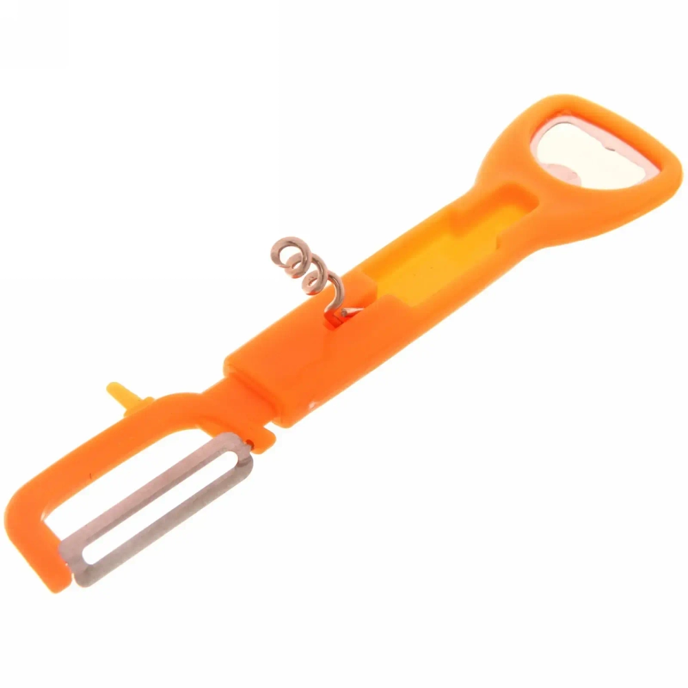 Овощечистка продольная с открывашкой и штопором Селфи