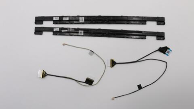 Рамка матрицы для ноутбука Lenovo Yoga 2-11, чёрная, с кабелем матрицы (5B30G18651), оригинал