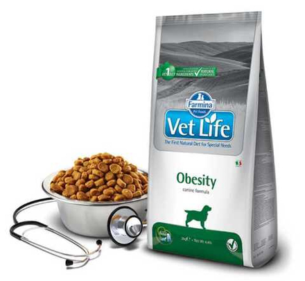 ВЕТ ЛАЙФ ДОГ ОБЕСИТИ 2 кг VET LIFE NATURAL DIET DOG OBESITY 2 KG