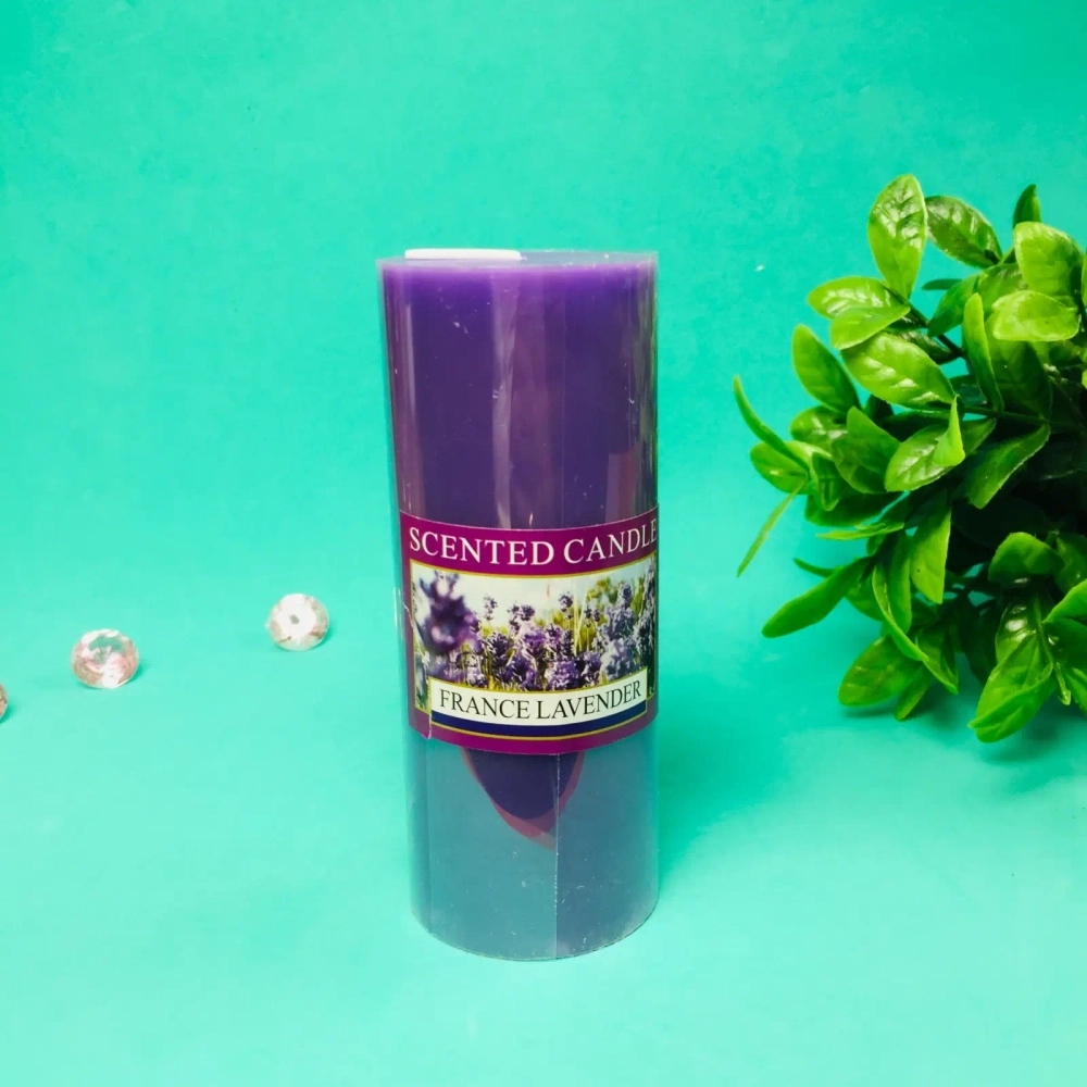 Свеча «Fantasy-Лавандовое поле» 4,8*12,4см YZ006