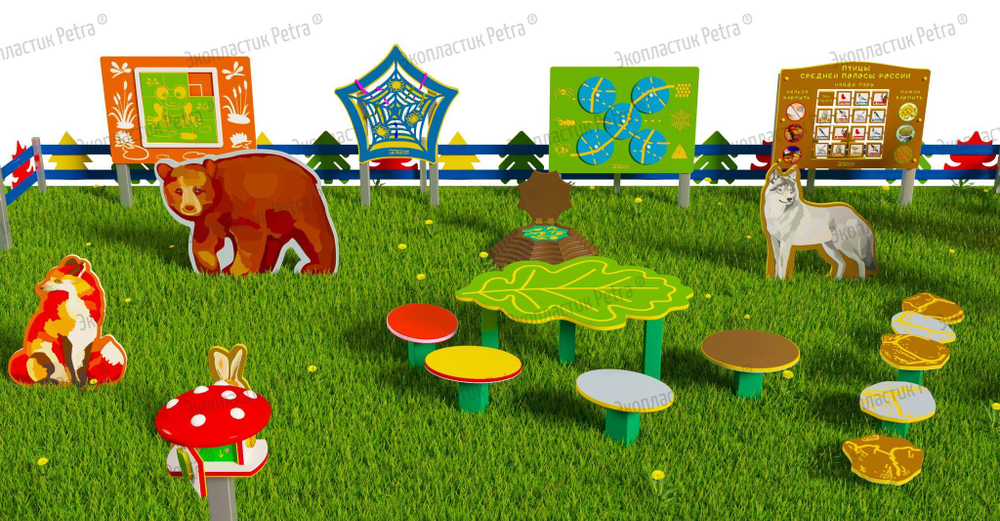 Туристическая площадка Привал на полянке Элит