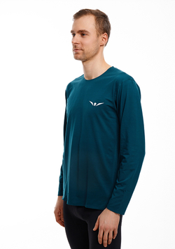 ЛОНГСЛИВ УТЕПЛЕННЫЙ МУЖСКОЙ WARM LONG SLEEVES TEE | TEAL